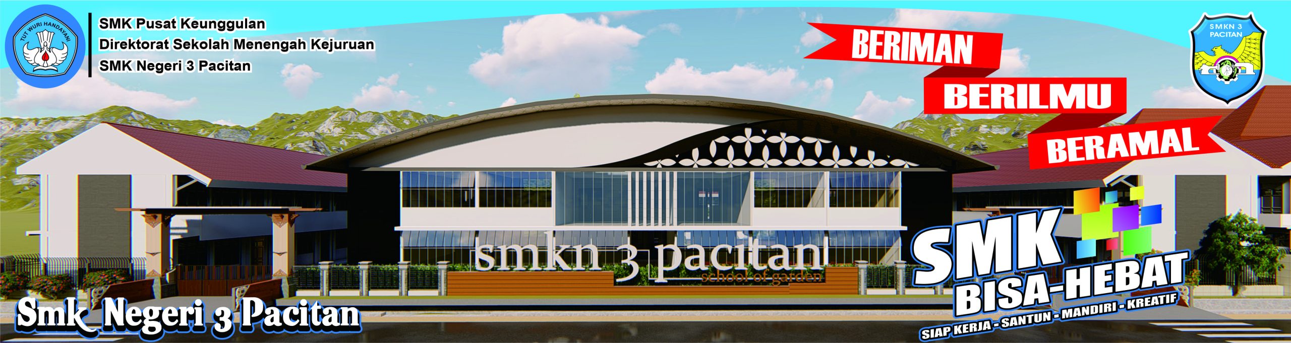 Website Resmi SMK Negeri 3 Pacitan